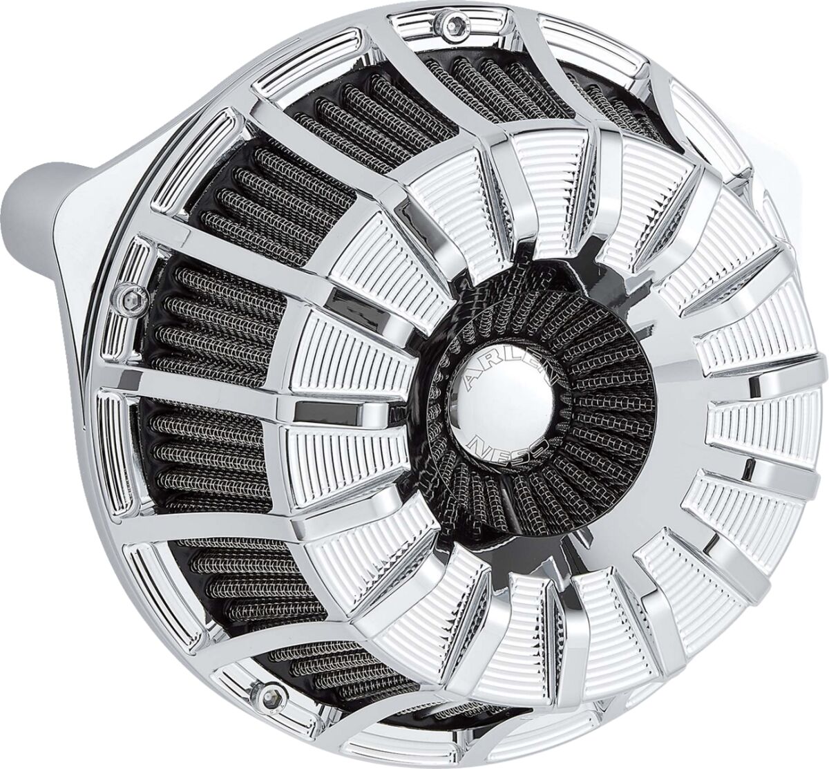 ARLEN NESS AIR CLEANER 15-SPOKE INVERTED CHROME 600-224