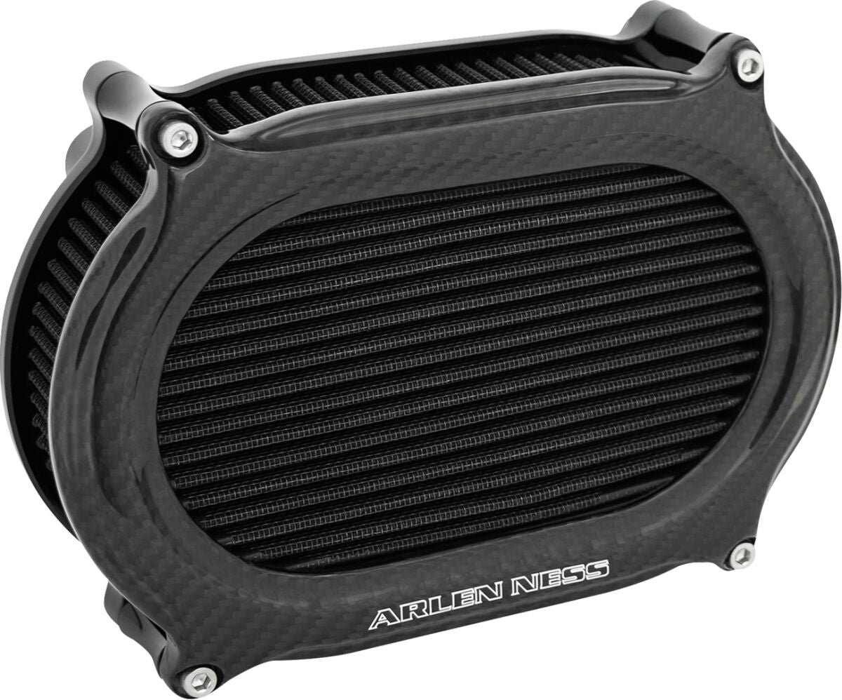 ARLEN NESS AIR CLEANER KIT METHOD OVAL CARBON FIBER 600-263