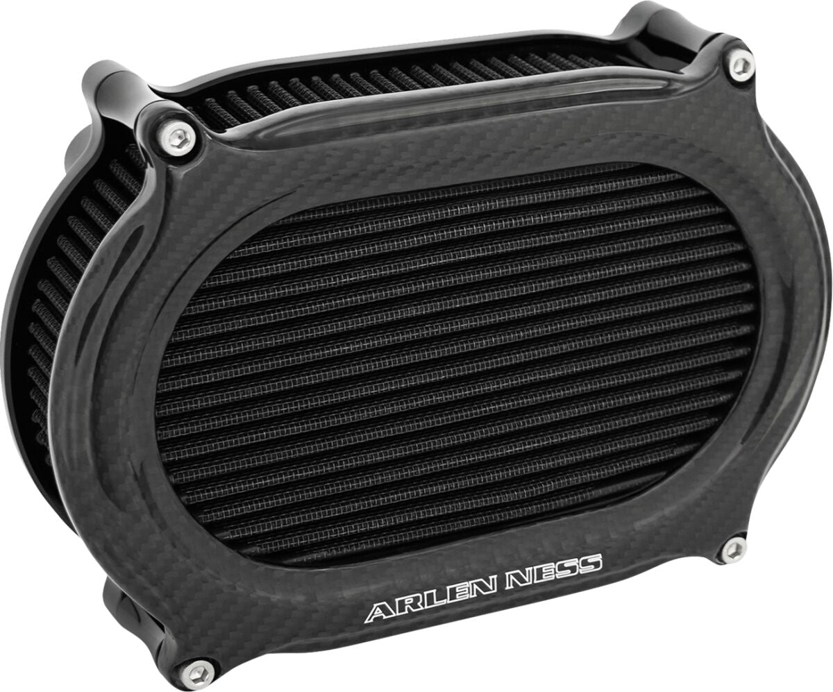 ARLEN NESS AIR CLEANER KIT STAGE 2 OVAL CARBON FIBER 600-265