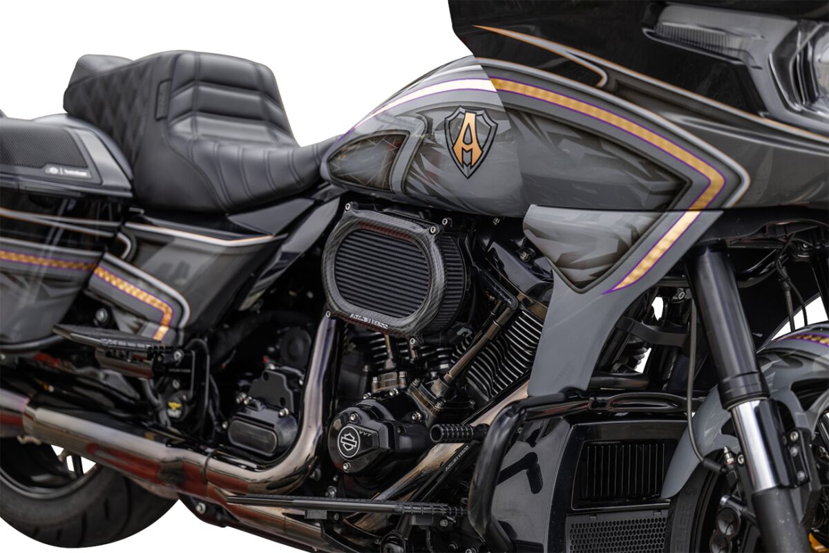 ARLEN NESS AIR CLEANER KIT STAGE 2 OVAL CARBON FIBER 600-265