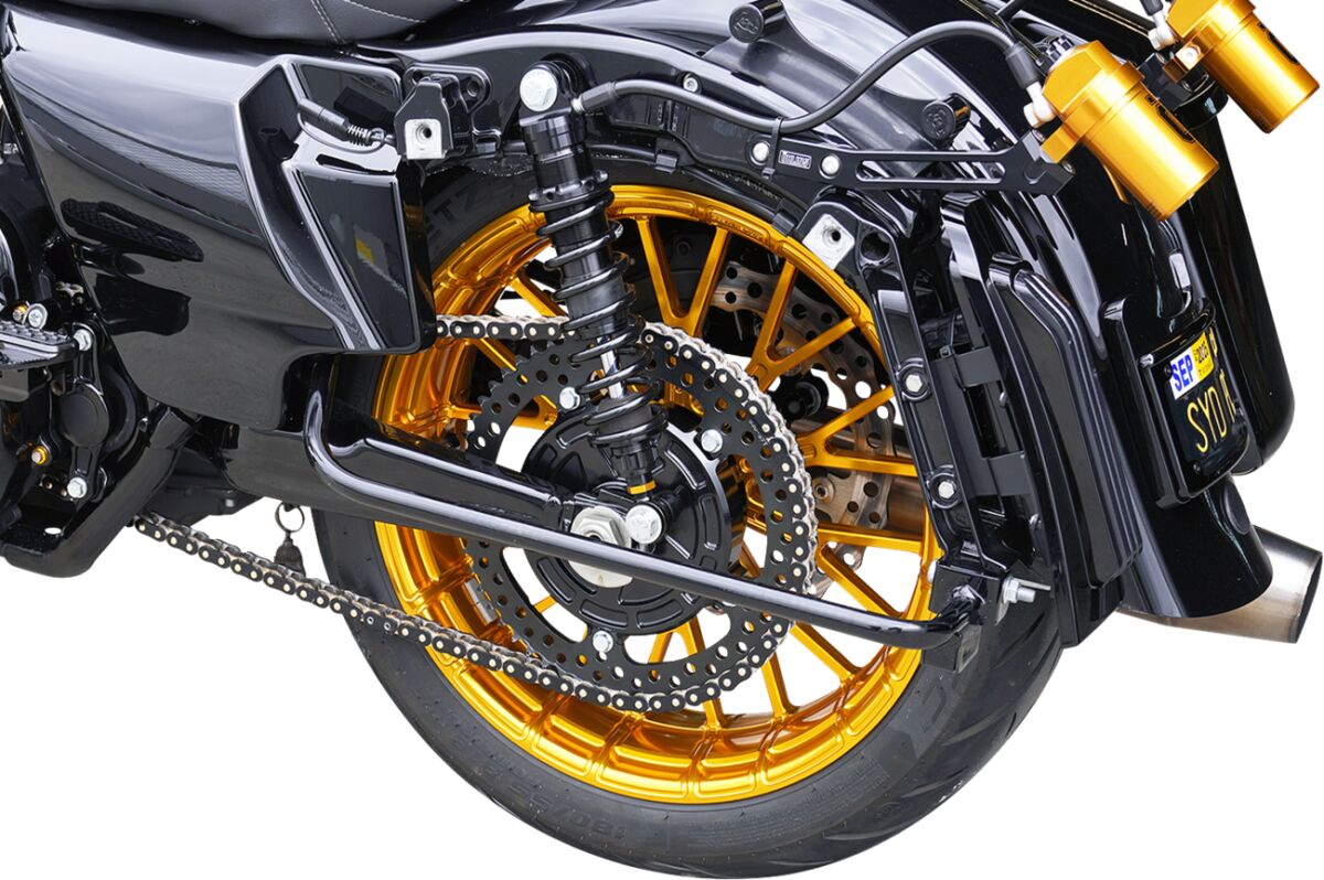 ARLEN NESS CHAIN DRIVE KIT JAGGED 57 TOOTH BLACK 300-203
