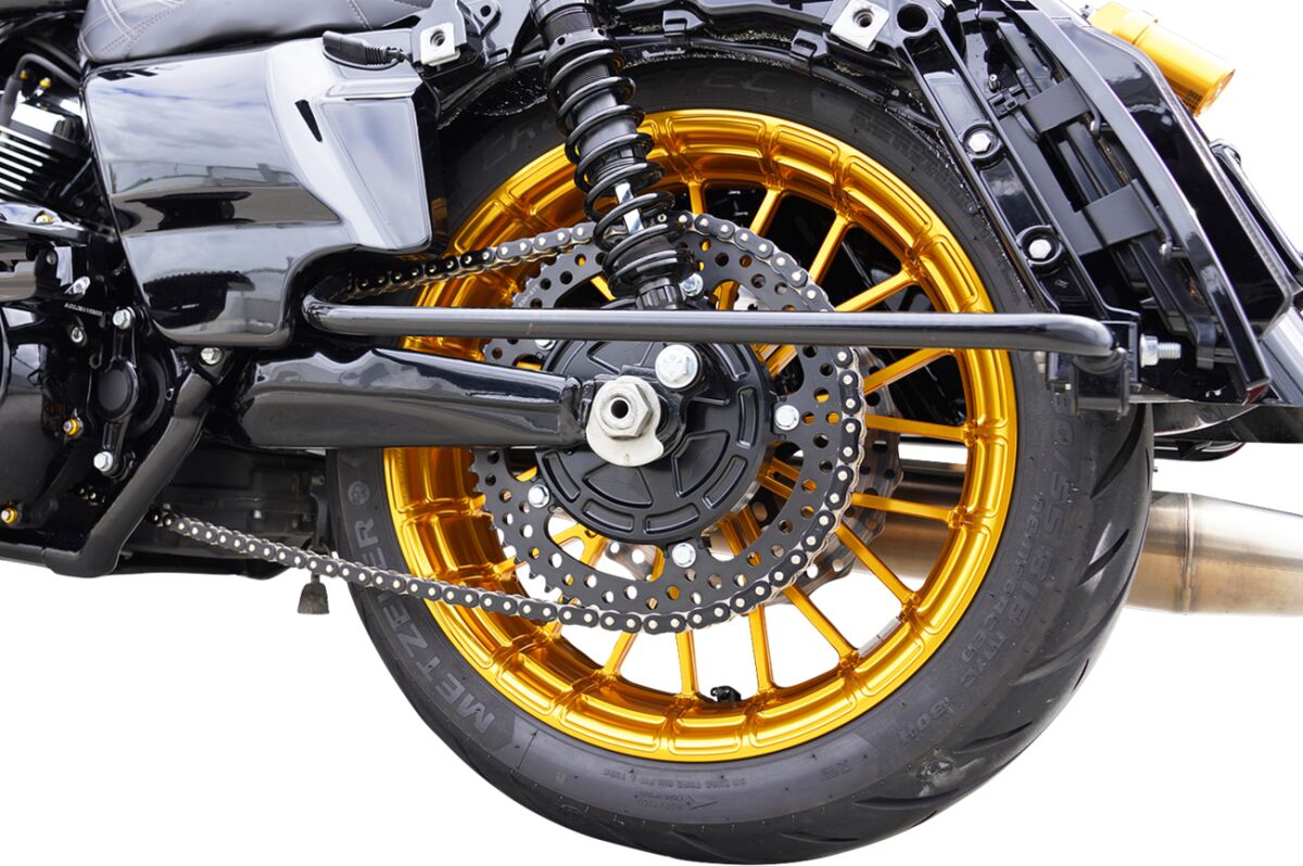 ARLEN NESS CHAIN DRIVE KIT JAGGED 57 TOOTH BLACK 300-203