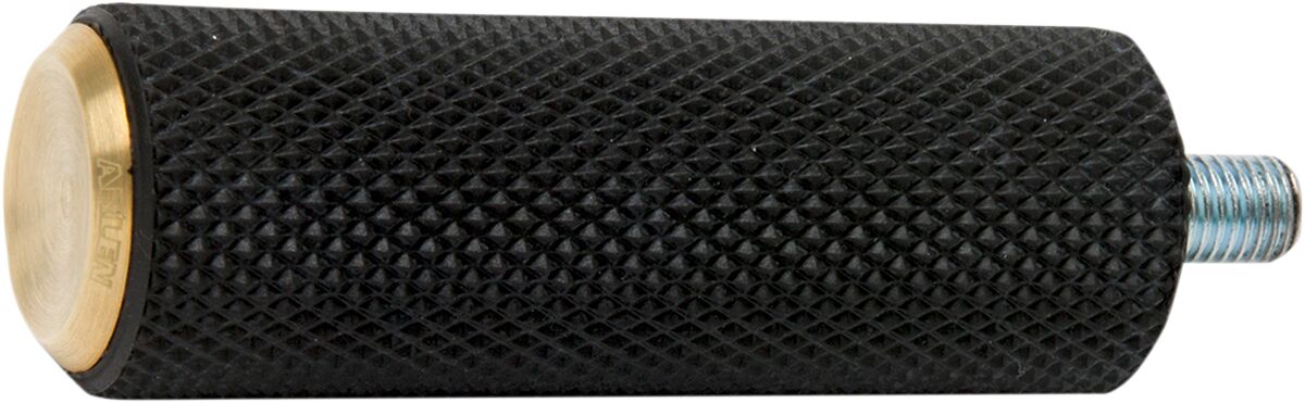 ARLEN NESS SHIFT/BRAKE PEG FUSION KNURLED BRASS ENDCAP 07-933