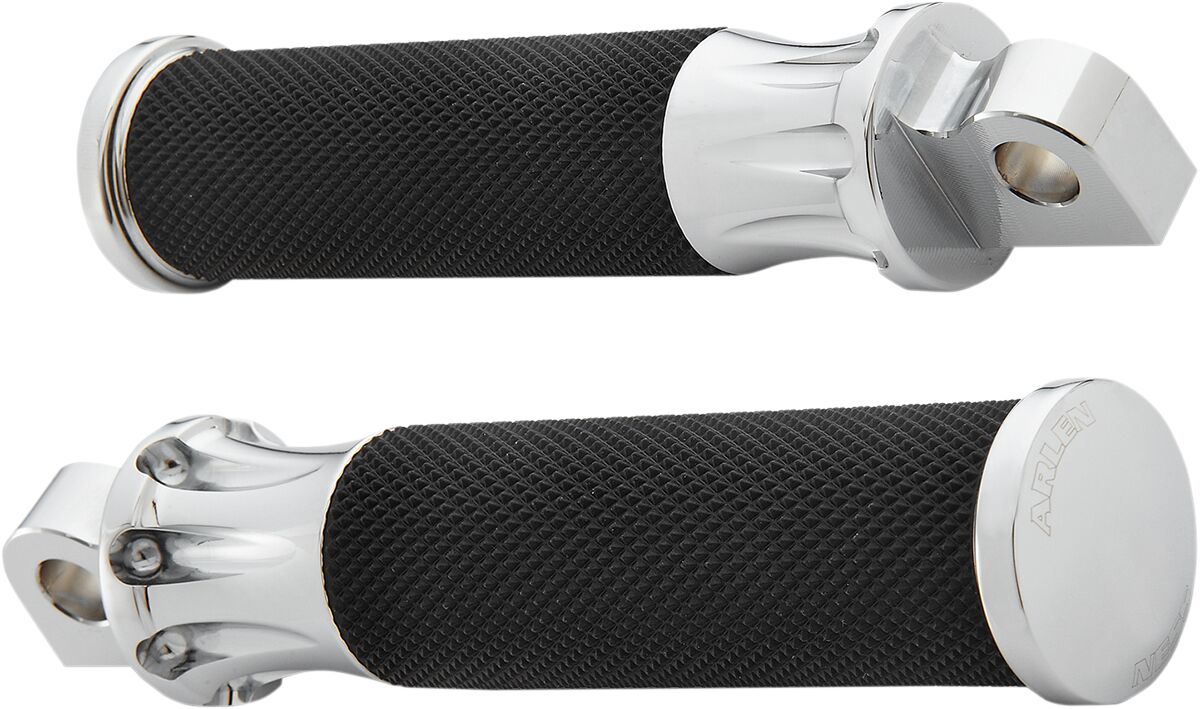 ARLEN NESS FOOTPEGS DEEP CUT FUSION CHROME 07-908