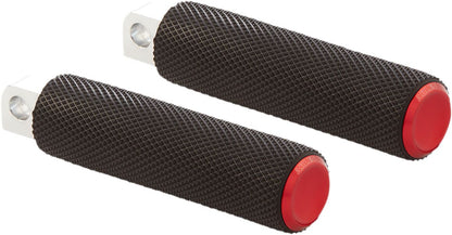 ARLEN NESS FOOTPEGS - KNURLED - RED 07-938