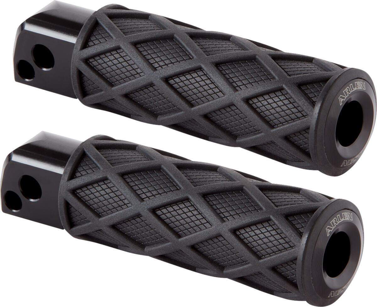 ARLEN NESS FOOTPEGS PASSENGER DIAMOND, BLACK 400-053