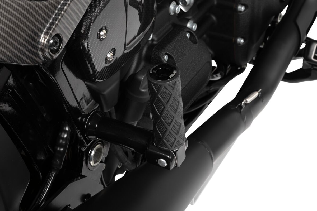 ARLEN NESS FOOTPEGS PASSENGER DIAMOND, BLACK 400-053