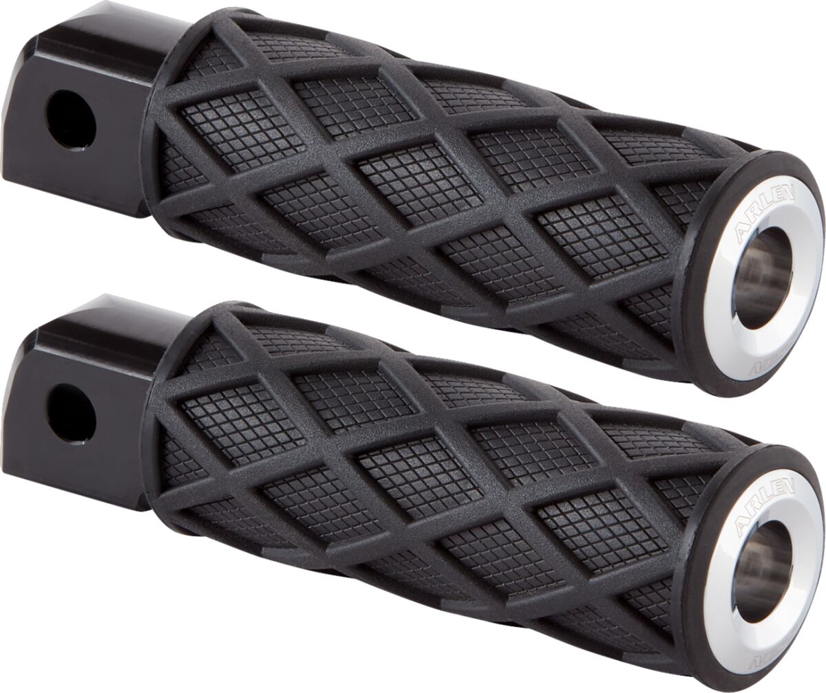 ARLEN NESS FOOTPEGS PASSENGER DIAMOND, CHROME 400-054