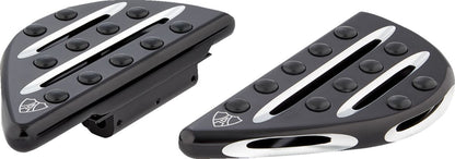 ARLEN NESS FLOORBOARDS PASSENGER DEEP CUT BLACK 06-867