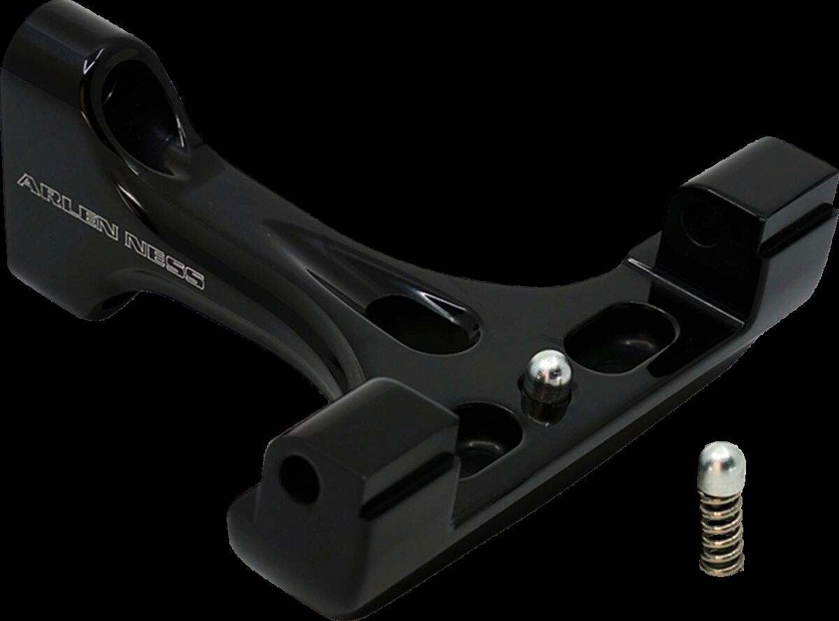 ARLEN NESS FLOORBOARD PASSENGER FORGED ALL BLACK 410-032