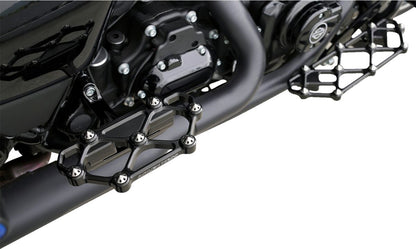 ARLEN NESS FLOORBOARD PASSENGER DIAMOND ALL BLACK 410-058
