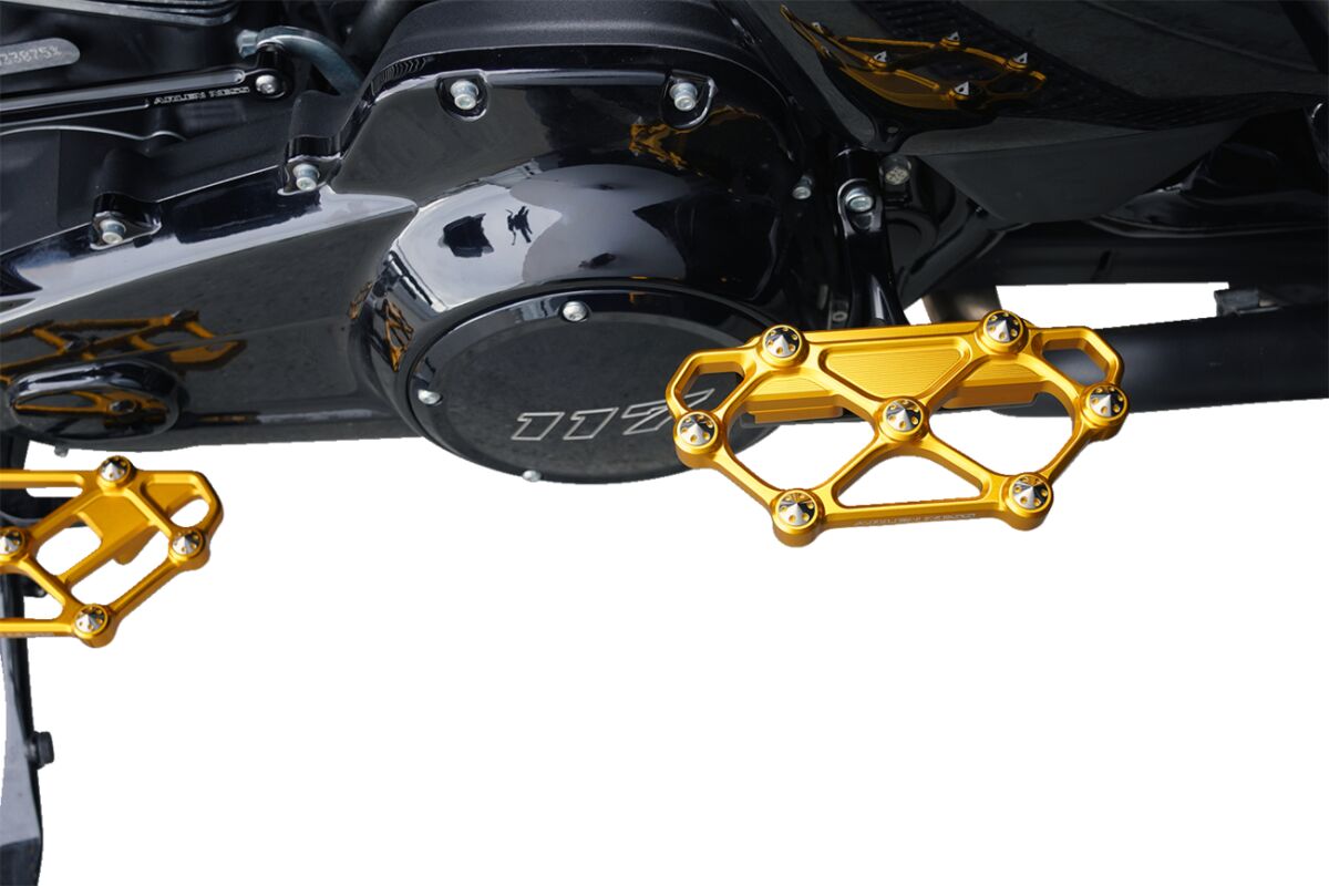 ARLEN NESS FLOORBOARD PASSENGER DIAMOND GOLD 410-061
