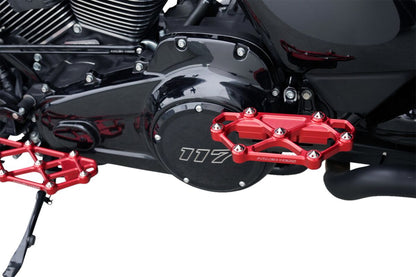 ARLEN NESS FLOORBOARD PASSENGER DIAMOND RED 410-062