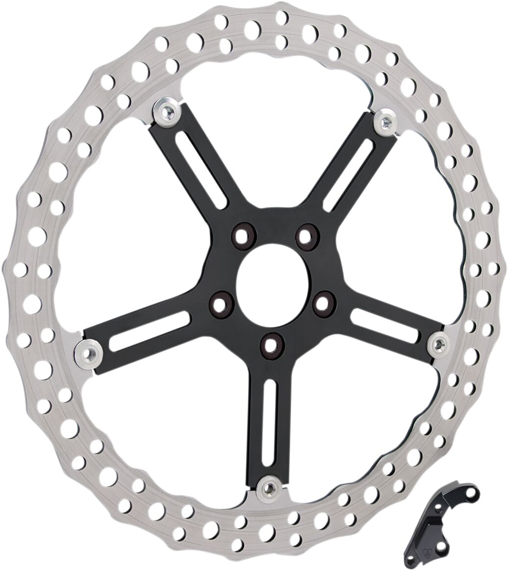 ARLEN NESS BRAKE ROTOR KIT BIG BRAKE 15" OS WAVE HUB MOUNT 02-990