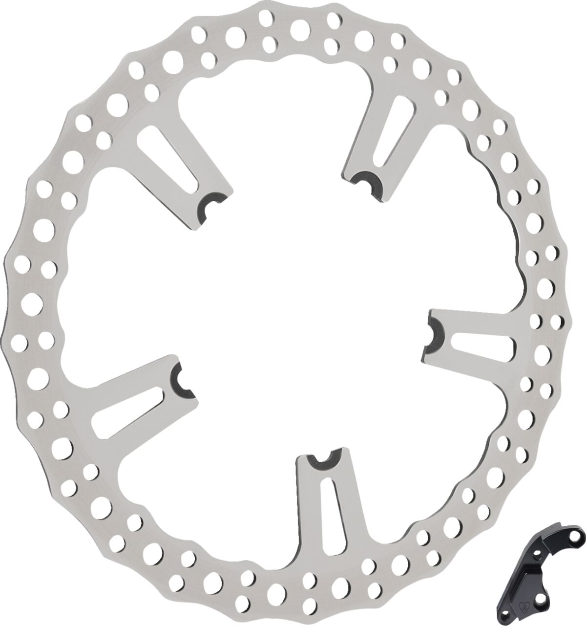 ARLEN NESS BRAKE ROTOR KIT BIG BRAKE 15" OS WAVE HUB MOUNT 02-991