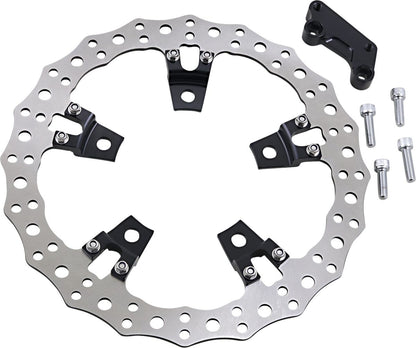 ARLEN NESS BRAKE ROTOR KIT JAGGED 14" SPOKE MOUNT LEFT FLT 02-950