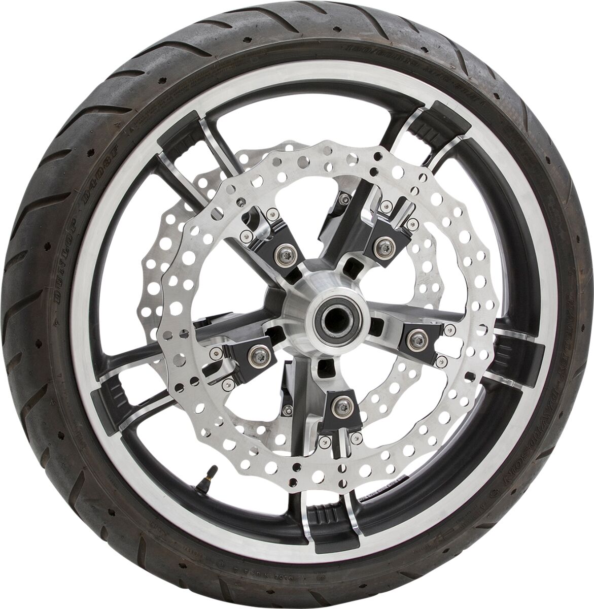 ARLEN NESS BRAKE ROTOR KIT JAGGED 14" SPOKE MOUNT LEFT FLT 02-950