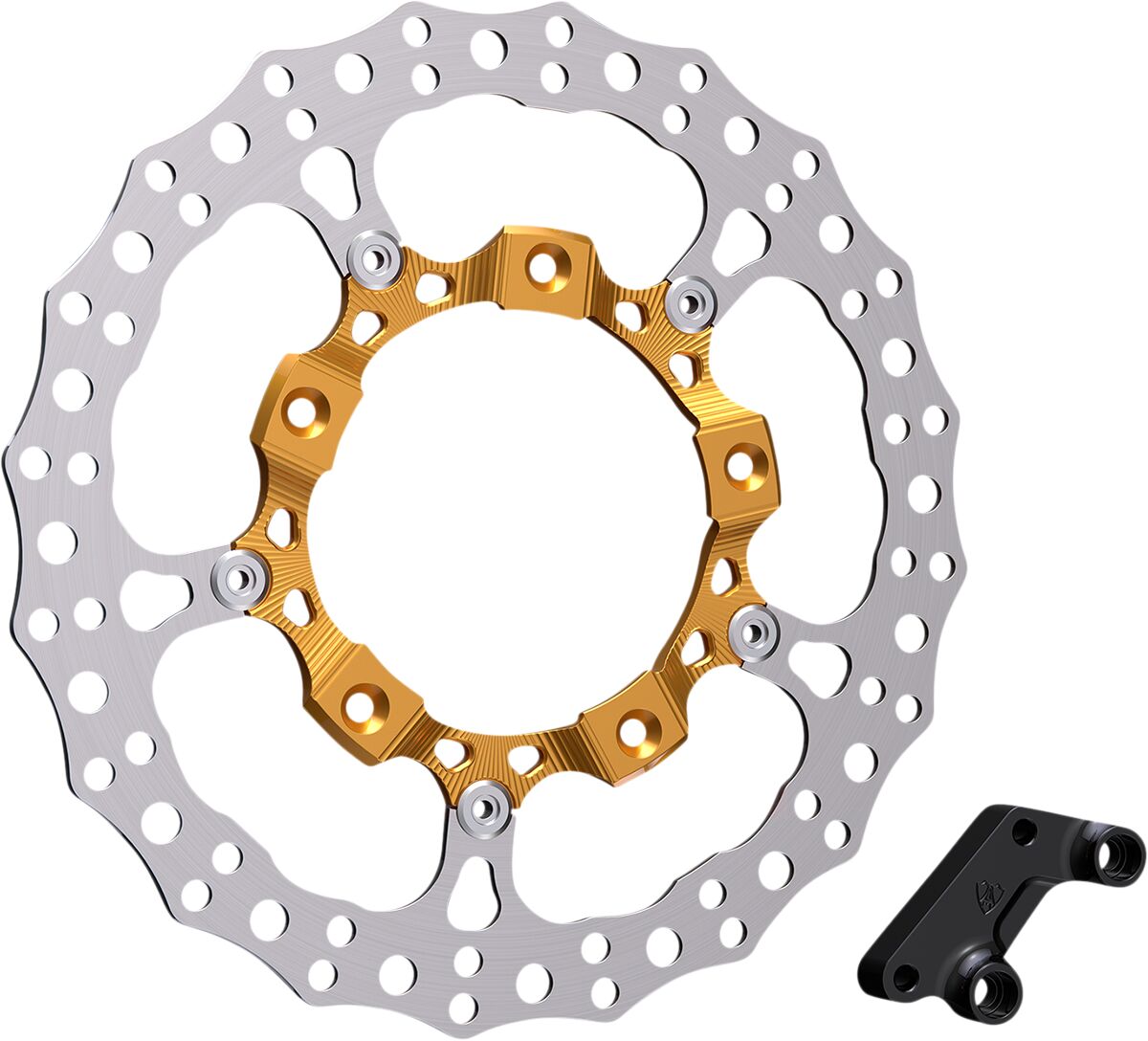 ARLEN NESS ROTOR 14" FF RH GOLD 300-006