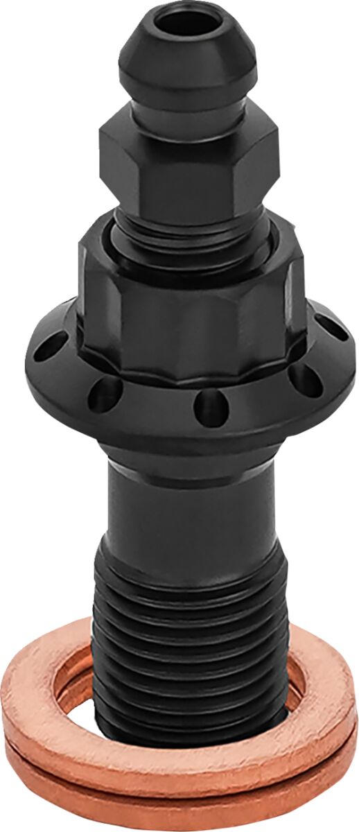 ARLEN NESS BOLT BANJO BLEEDER 10mm BLACK 12-PT FRT CALIPER TOURING 300-822