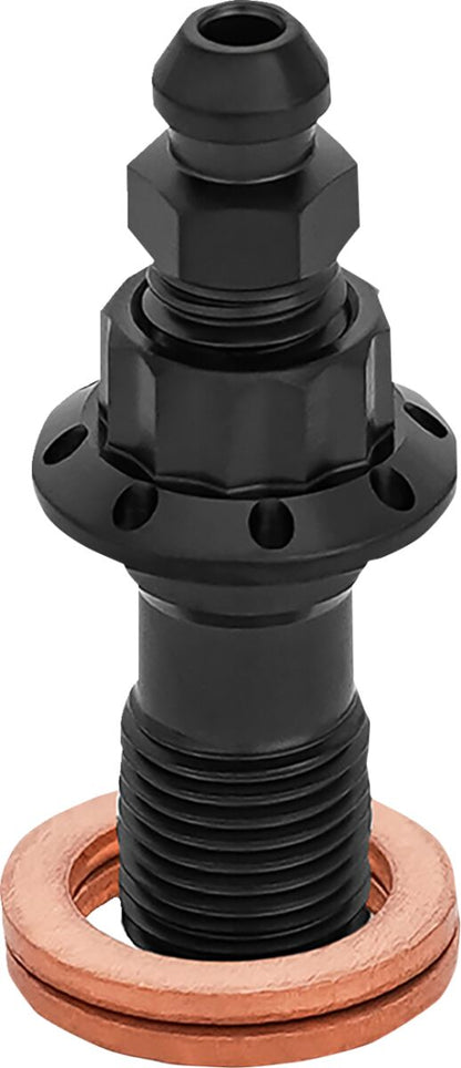ARLEN NESS BOLT BANJO BLEEDER 10mm BLACK 12-PT FRT CALIPER TOURING 300-822