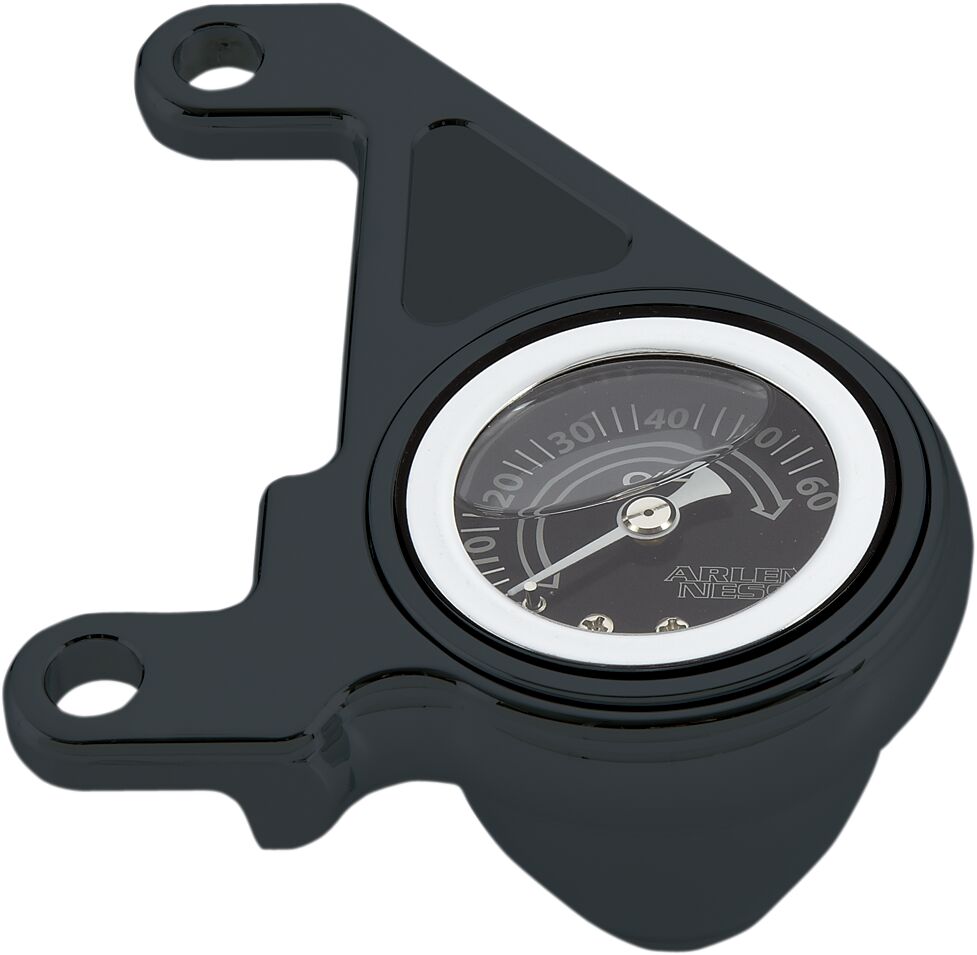 ARLEN NESS OIL PRESSURE GAUGE KIT RADIUS BLACK 15-675