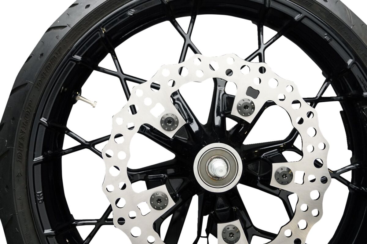 ARLEN NESS BOLT KIT ROTOR FRONT HOLESHOT 5 PACK SPOKE MOUNT, BLK 300-907