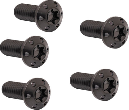 ARLEN NESS BOLT KIT ROTOR FRONT HOLESHOT 5 PACK HUB MOUNT,BLK 300-913