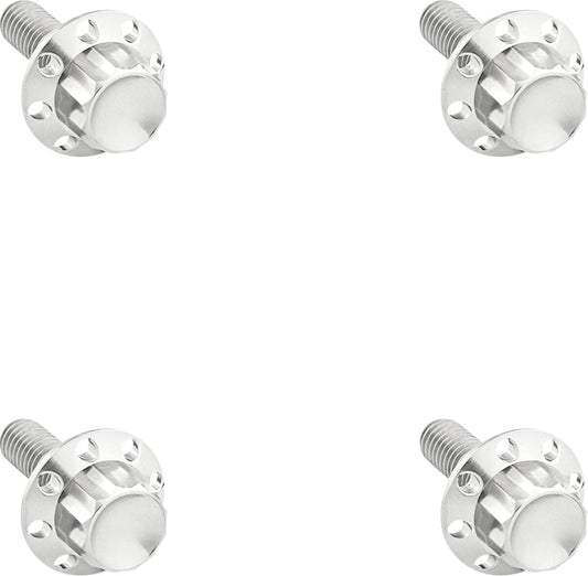 Arlen NESS Bolt Kit Titanium 12PT Windshield Polish 300-839