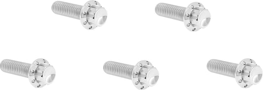 Arlen NESS Bolt Kit Titanium 12PT Derby Cover Polish 300-923
