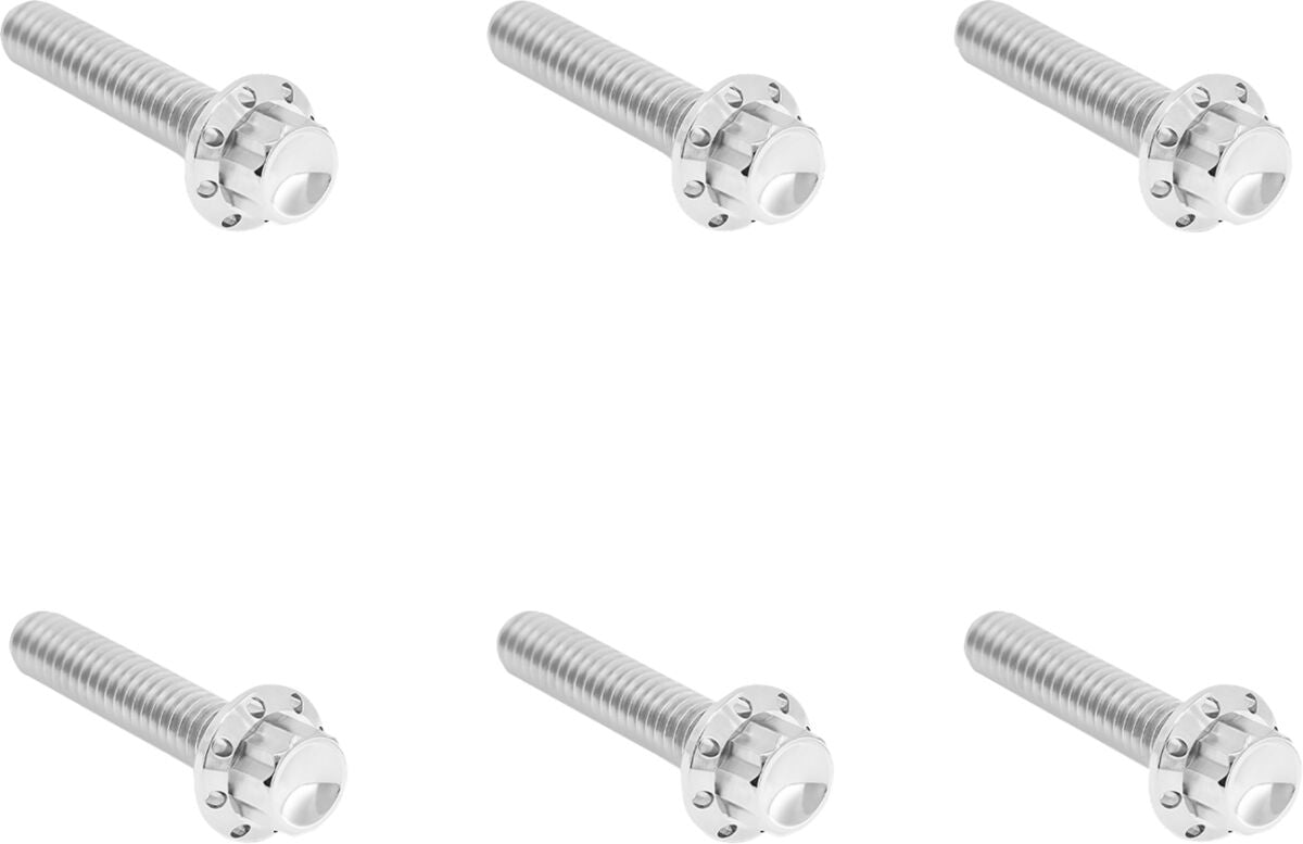 ARLEN NESS HARDWARE KIT TITANIUM 12-PNT M8G2 CLUTCH COVER PLSH 300-700