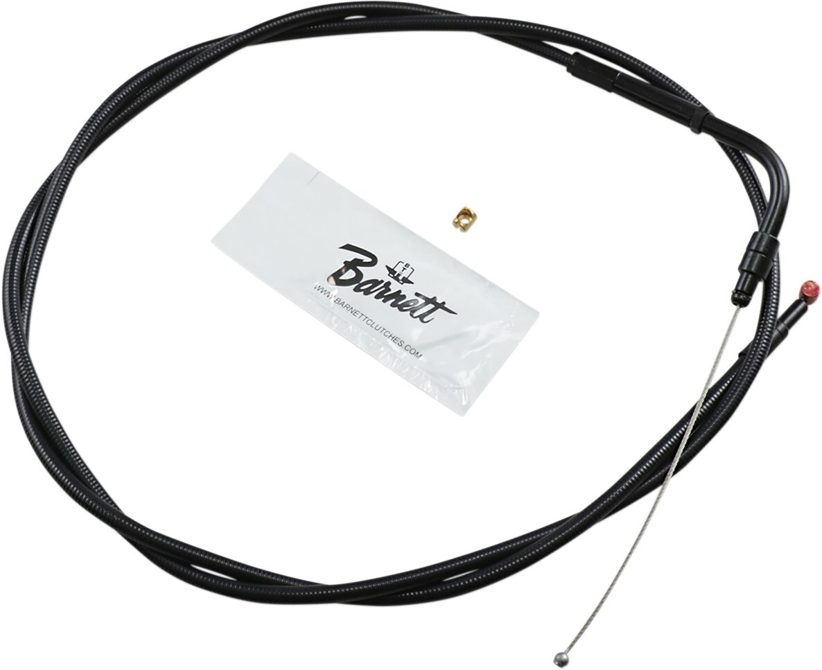 Barnett THROTTLE CABLE STEALTH-BLACK-ON-BLACK OVERSIZE +6"(152MM) 131-30-30018-06