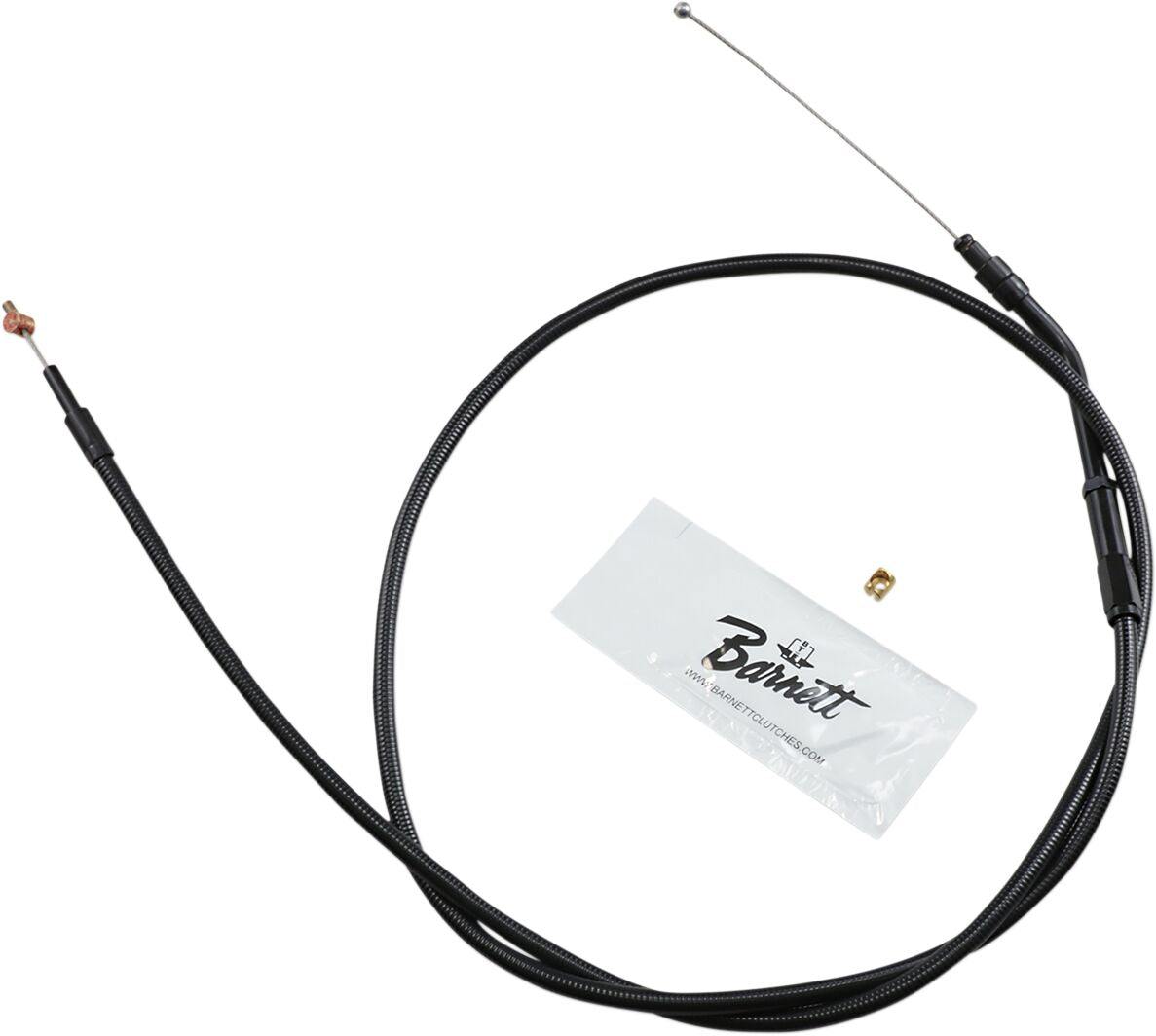 Barnett THROTTLE CABLE STEALTH-BLACK-ON-BLACK OVERSIZE +6"(152MM) 131-30-30041-06