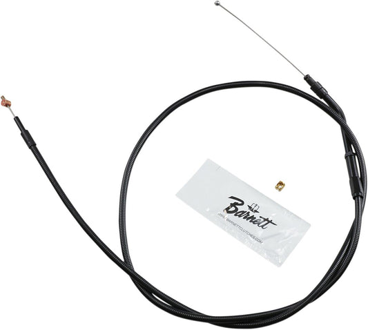 Barnett THROTTLE CABLE STEALTH-BLACK-ON-BLACK OVERSIZE +6"(152MM) 131-30-30041-06