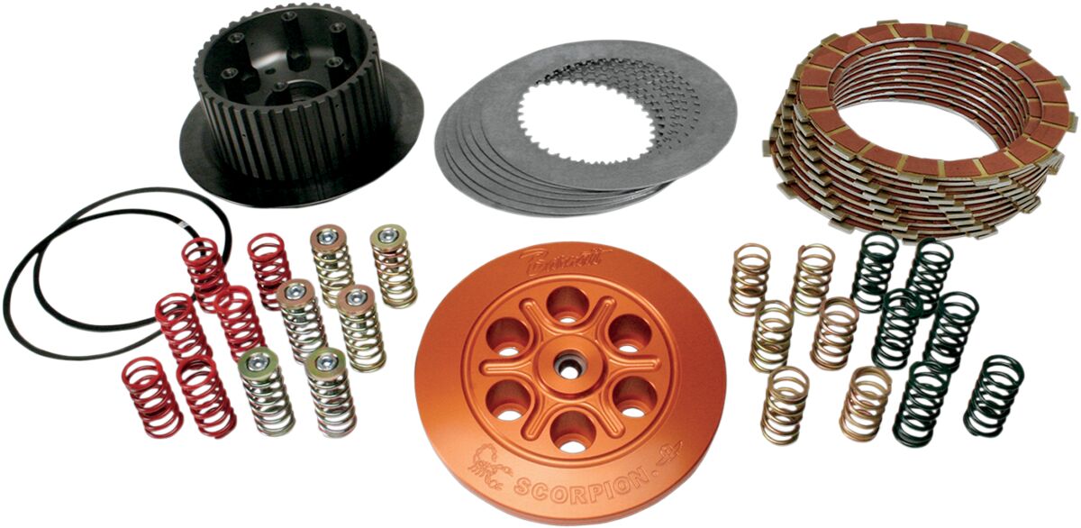 Barnett SCORPION BIG TWINS CLUTCH ASSEEMBLY ALUMINUM 608-30-30011