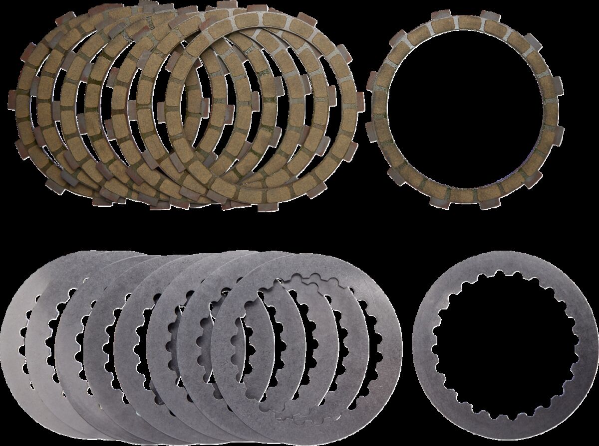 Barnett CLUTCH FRICTION & STEEL PLATE KIT KEVLAR/STEEL 306-48-10014