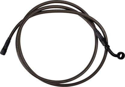 Barnett BRAKE LINE UPPER CARBON COAT W/BLACK FITTINGS +6 254-30-51133-6