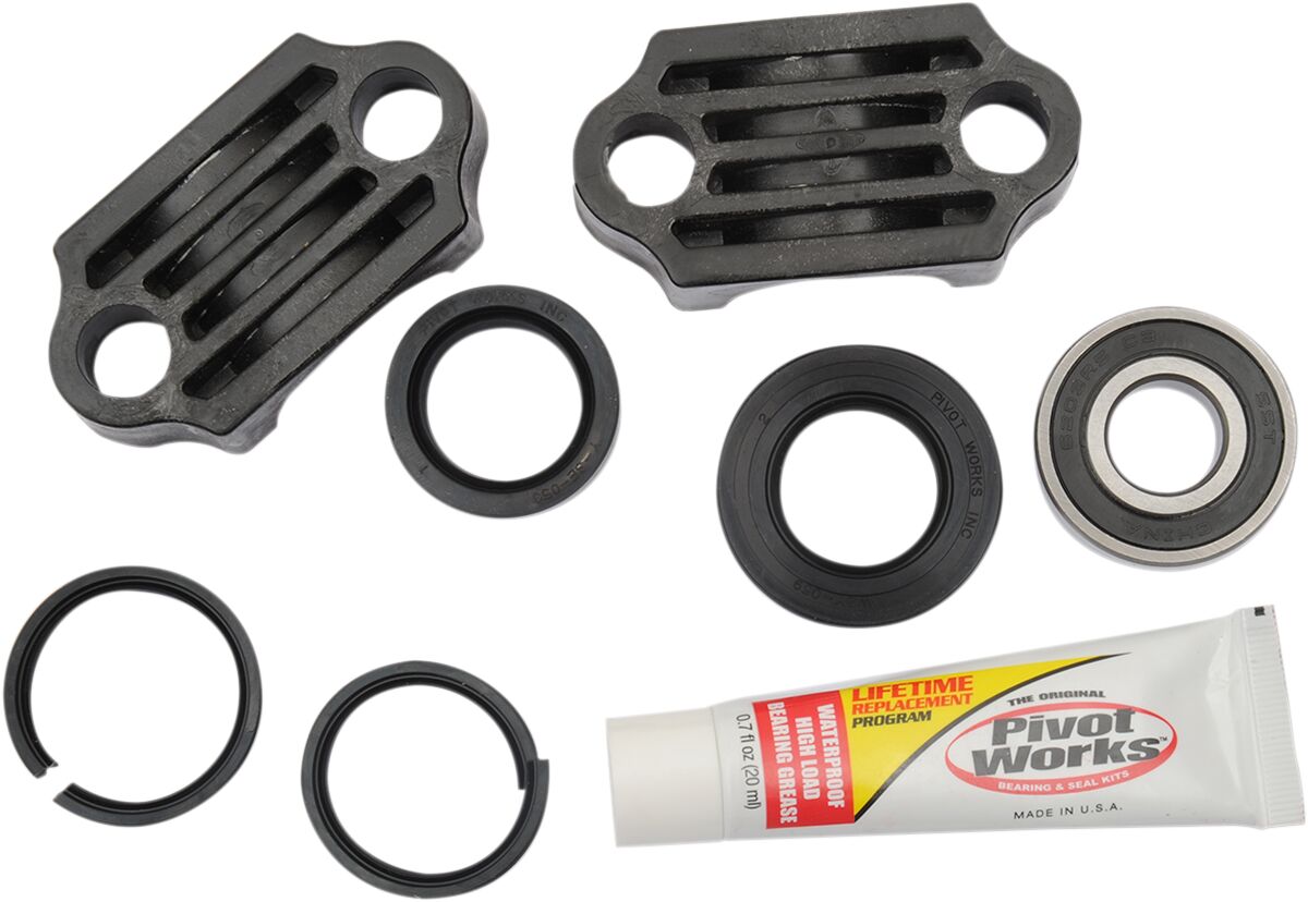 PIVOT WORKS STEERING STEM BEARING KIT OEM REPLACEMENT NATURAL PWSSK-Y09-000