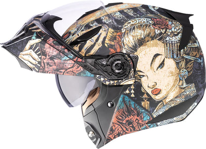 ICON HELMET THRESHOLD ODOKURO BLACK 0100-2719
