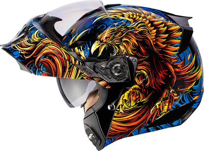 ICON HELMET THRESHOLD BURNBIRDIEBURN BLUE MD 0100-2723