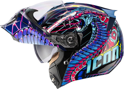 ICON Threshold Helmet - Lazer Cobra - Blue - XS 0100-2728