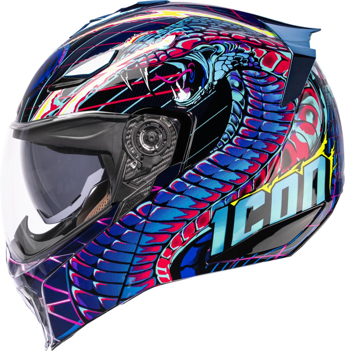 ICON Threshold Helmet - Lazer Cobra - Blue - Small 0100-2729