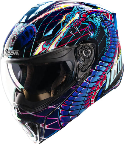 ICON Threshold Helmet - Lazer Cobra - Blue - Medium 0100-2730