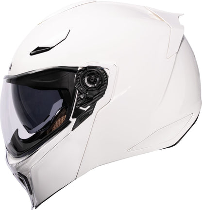 ICON HELMET THRESHOLD GLOSS WHITE XL 0100-2822