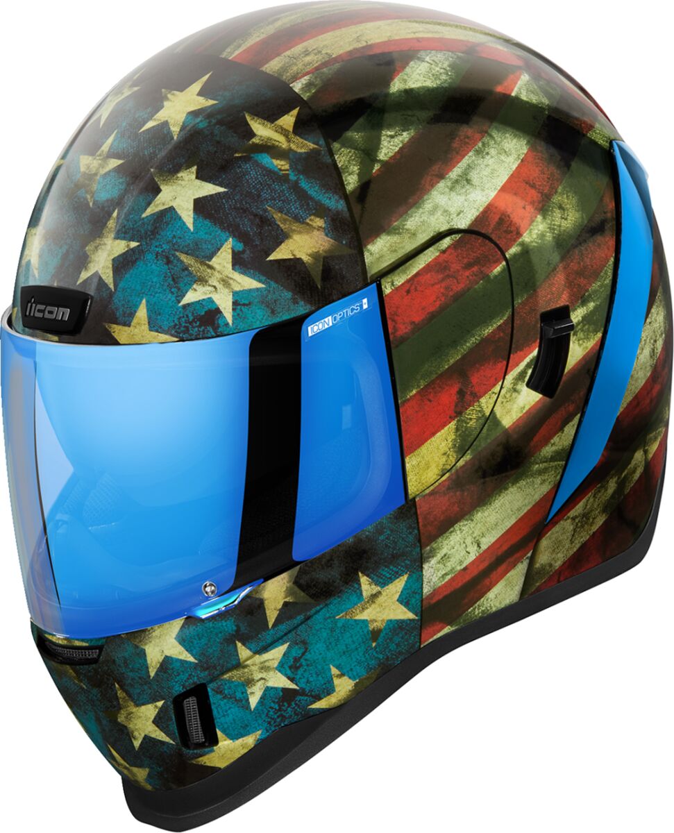 ICON HELMET AIRFORM OLD GLORY GL LG 0101-14785