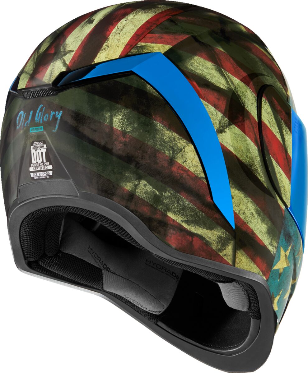 ICON HELMET AIRFORM OLD GLORY GL 2X 0101-14787