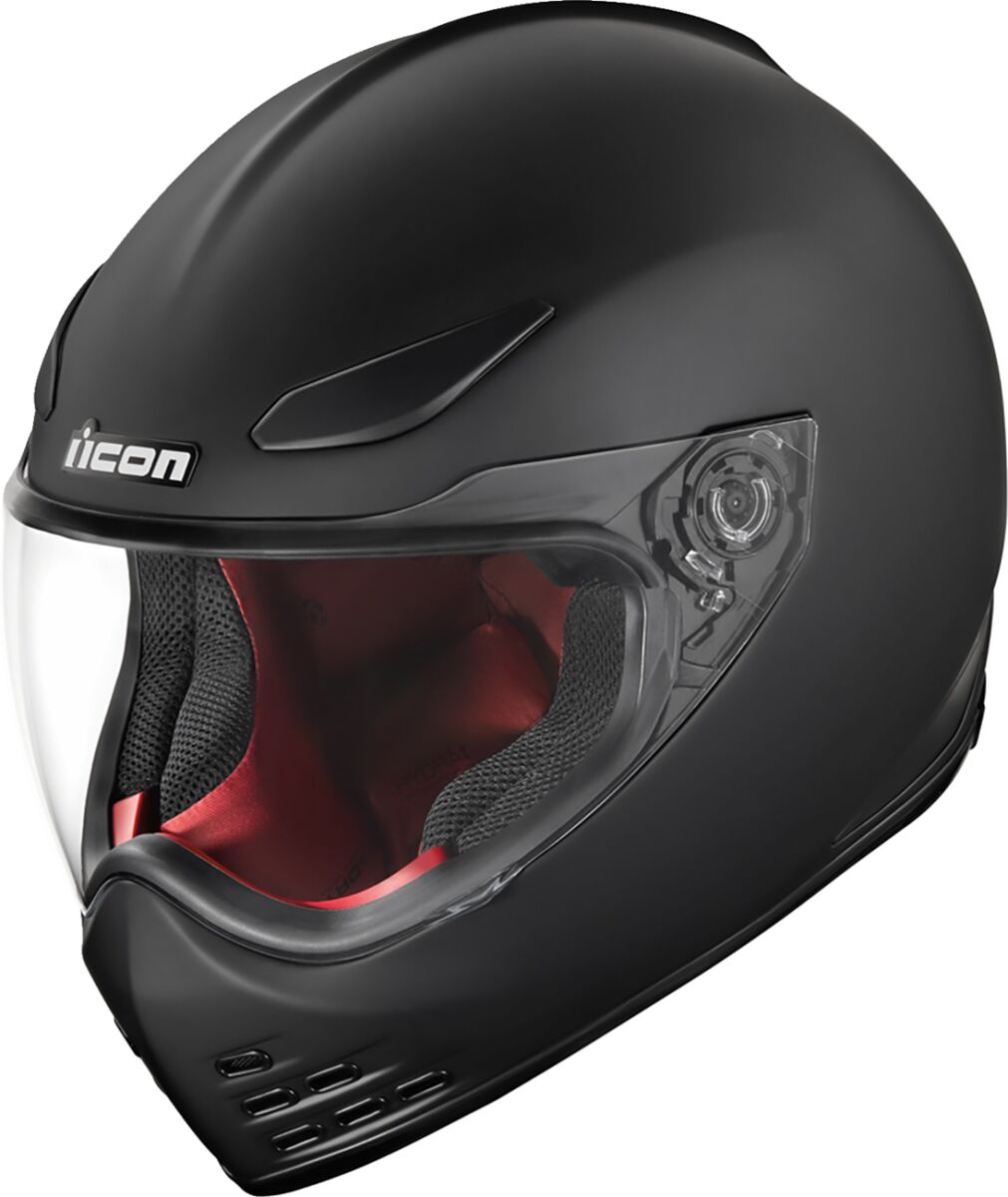 ICON HELMET DOMAIN RUB BLACK 3X 0101-14922