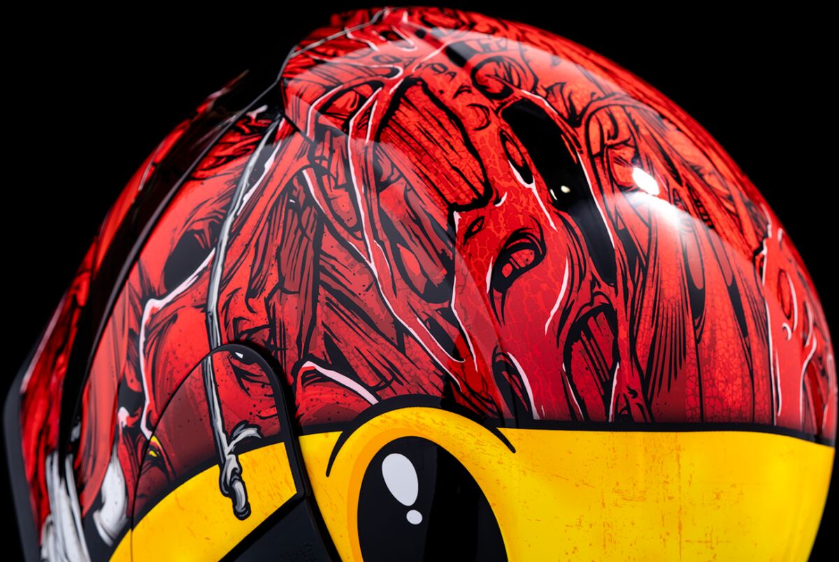 ICON HELMET AIRFORM MIPS BROZAK RED 0101-14937
