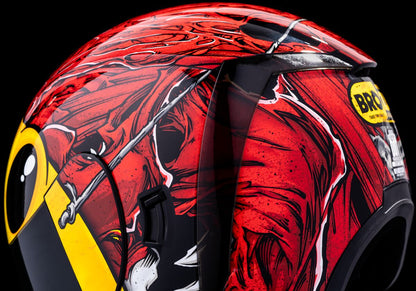 ICON HELMET AIRFORM MIPS BROZAK RED 0101-14937