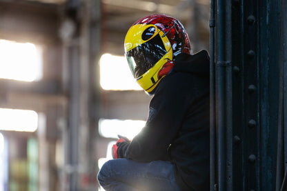 ICON HELMET AIRFORM MIPS BROZAK RED 0101-14940