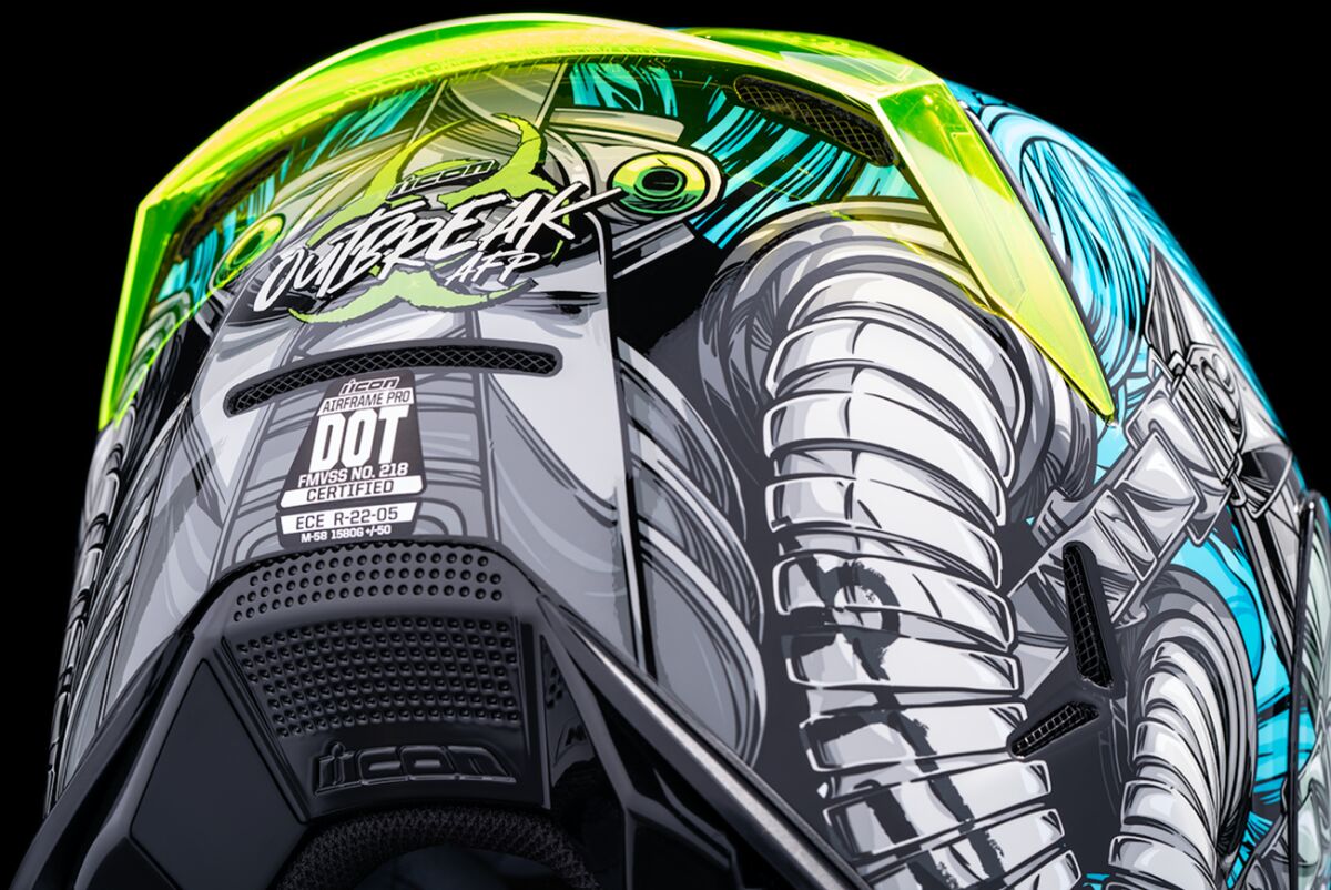 ICON HELMET AIRFRAME PRO OUTBREAK B 0101-14945
